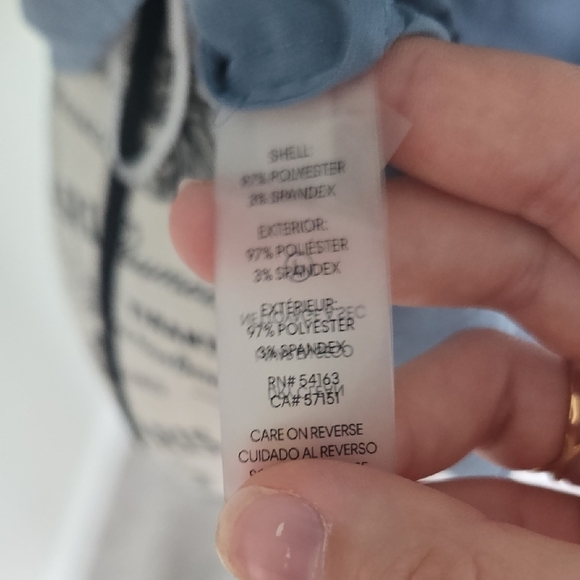 Calvin Klein Collection Light Blue Blouse - Picture 5 of 5